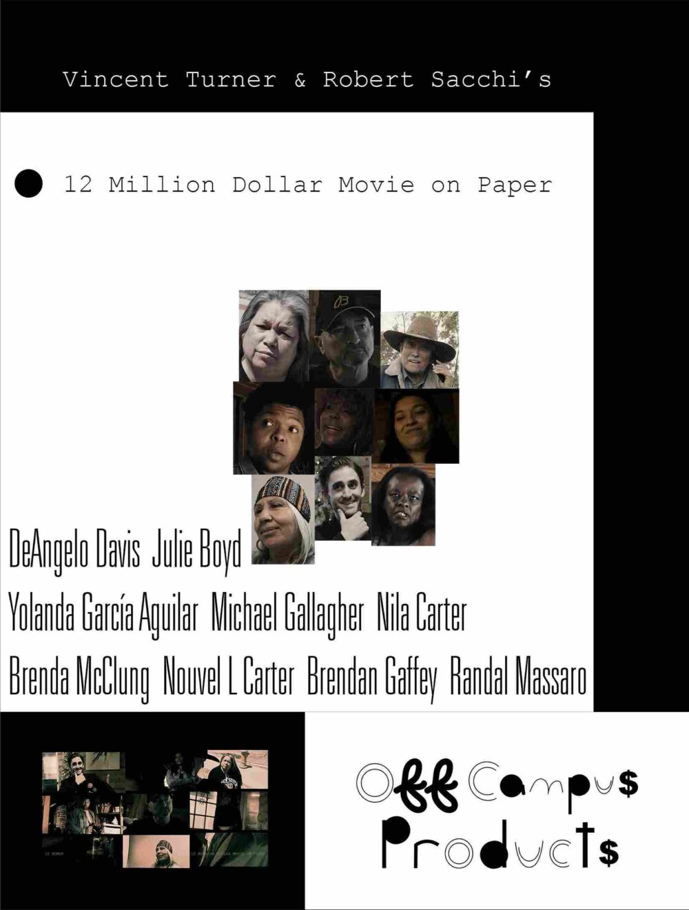 12 Million Dollar Movie on Paper