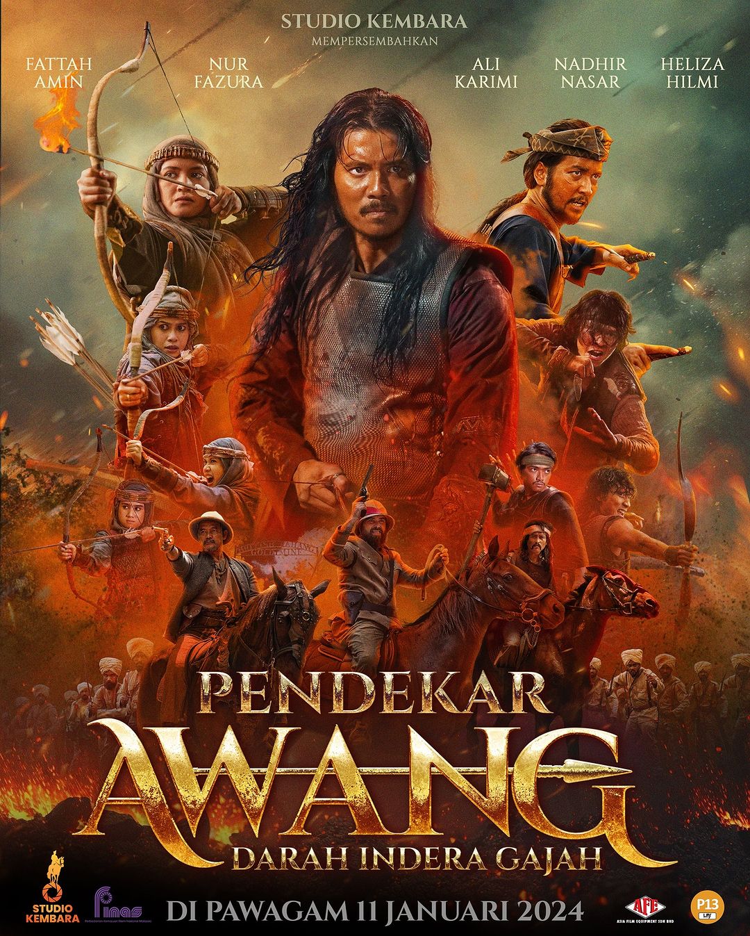 Warrior Awang and Master Tok Gajah